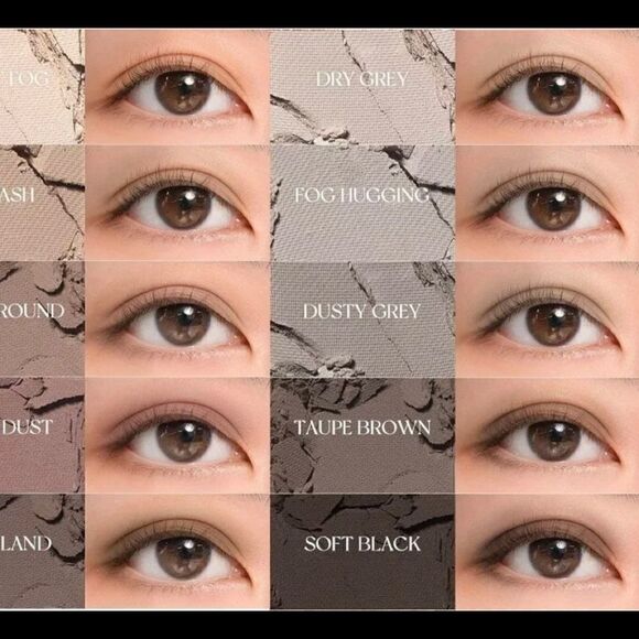 Rom&nd Better Than Eye Shadow Secret Garden #04 Dusty Fog - Picture 2 of 2